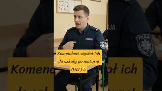 Komendant wysłał ich do szkoły po maturę! (HIT)🤣#humor #dlaciebie #śmieszne #dc #fyp #marekkzabka