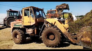 видео: Погрузчик Т-156 (ТО-25) и Беларус 3022 на заготовке кормов. картинка: Погрузчик Т-156 (ТО-25) и Беларус 3022 на заготовке кормов.