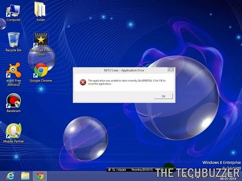 How To Fix 0xc000007b Error Easily For All Works On Windows 7 8