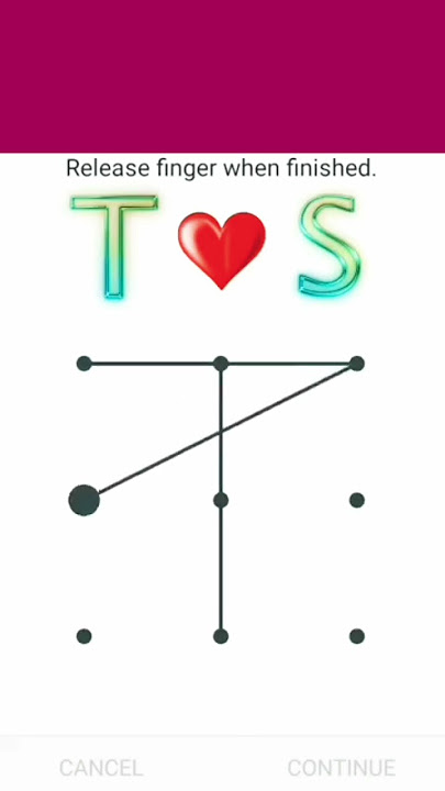 T S New lock screen pattern #viralvideo #tiktok #viralshort