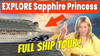 Sapphire Princess Ship Tour!