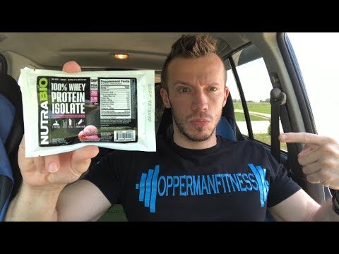honest-reviews:-nutrabio-100%-whey-protein-isolate---strawberry-ice-cream-(supplement-review)