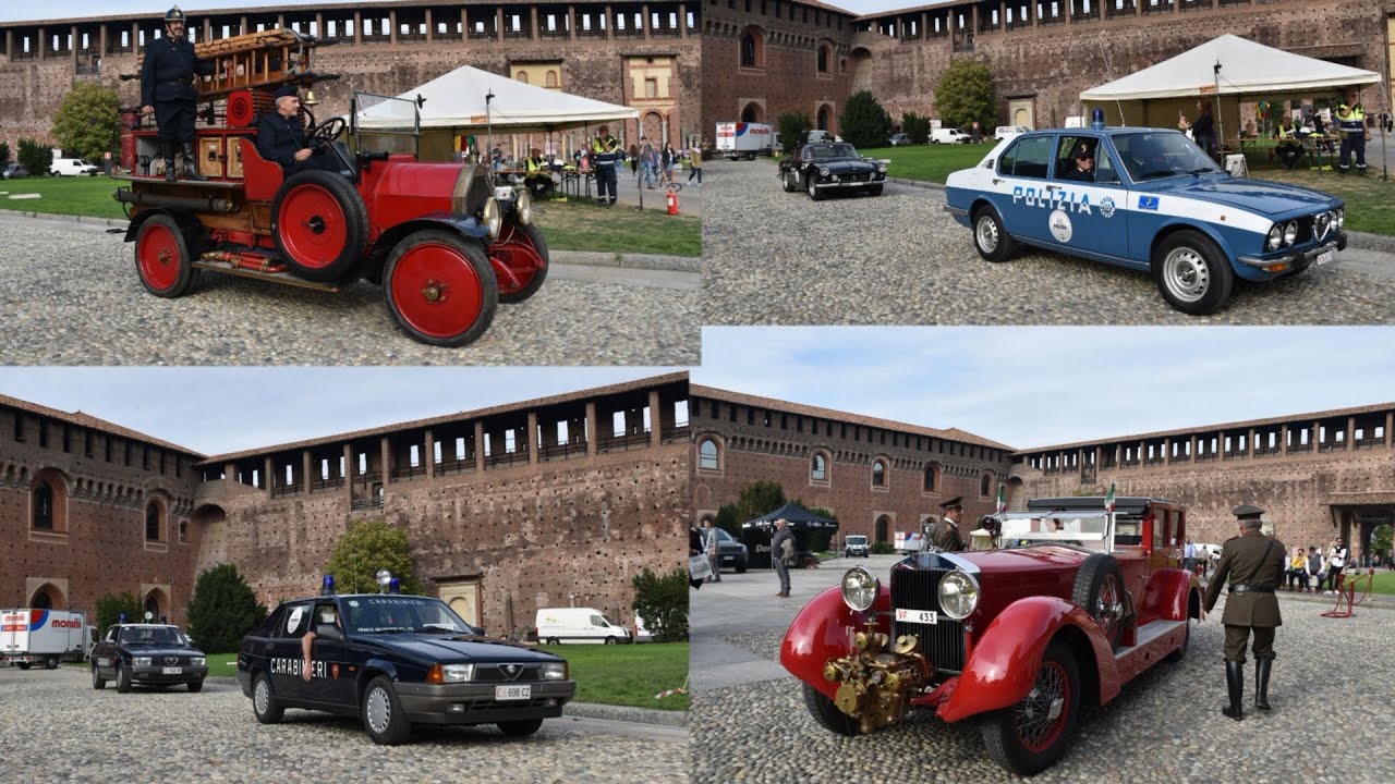 Mezzi di emergenza storici alla 13° edizione del trofeo Milano C.M.A.E.