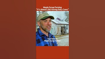 Maple Syrup Farming is Like Having Dairy Cows #keepinghistory #maplesyrup #firstpersonhistory