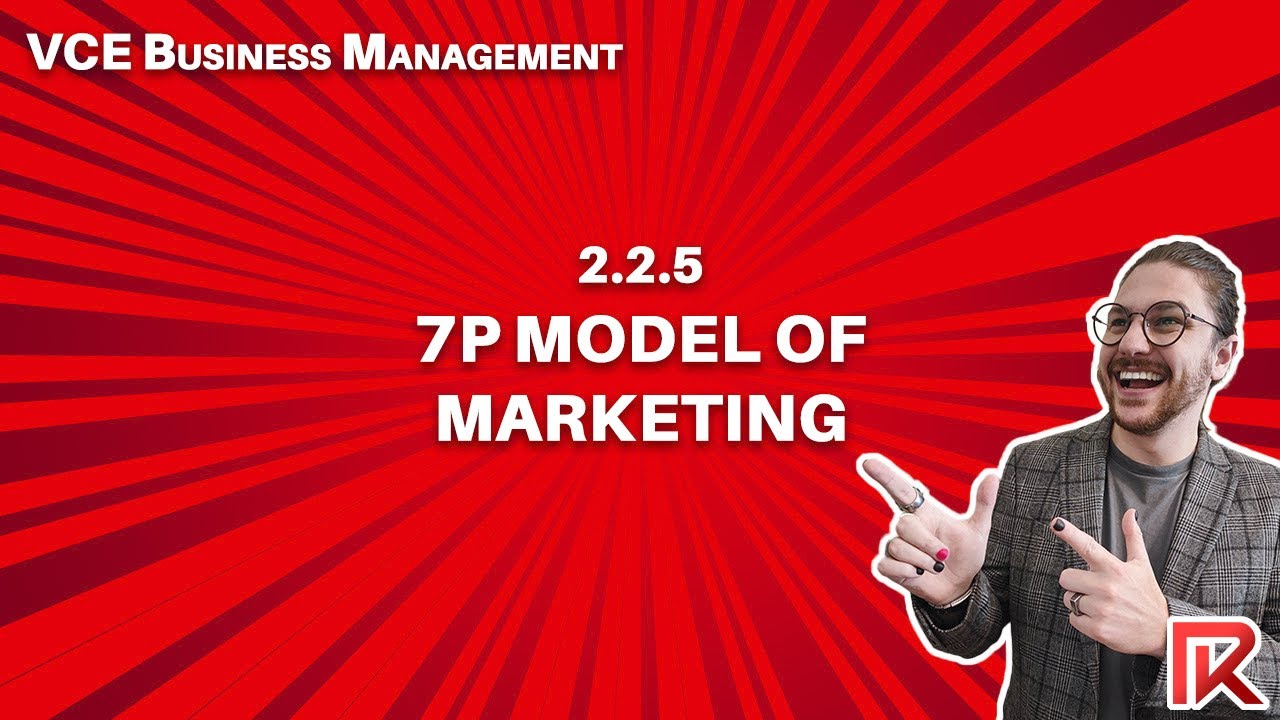 VCE Business Management | 2.2.5 The 7Ps Model of Marketing - YouTube