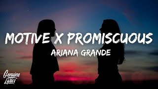 Ariana Grande - Motive X Promiscuous (Lyrics) tell me what's your motive (tiktok) Resimi