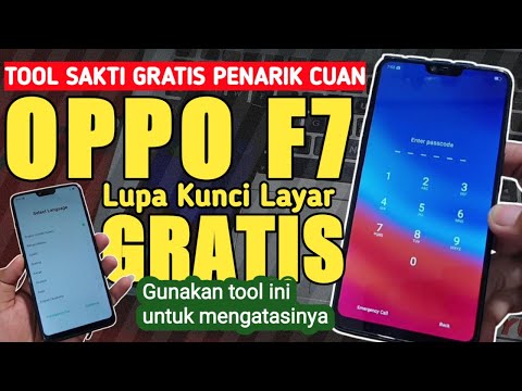 Free!! How to Fix Oppo F7 Forgot Screen Lock Without Dongle One click via meta mode