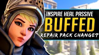 Overwatch Brigitte Healing BUFF Explained - Repair Pack Change needed
