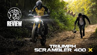 Triumph Scrambler 400X Review | Where Speed meets the Himalayan | Sagar Sheldekar Official by Sagar Sheldekar Official 326,522 views 6 months ago 12 minutes, 29 seconds