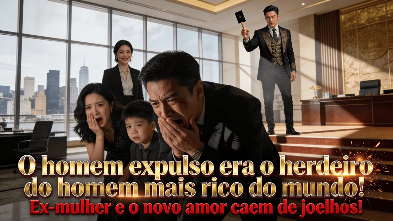O homem expulso era o herdeiro do homem mais rico do mundo! Ex-mulher e o novo amor caem de joelhos!