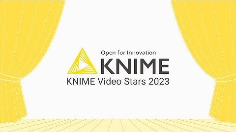 KNIME Video Awards 2023