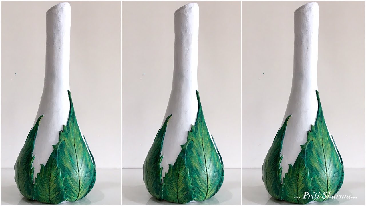 Stylish Flower Pot With Your Own Hands / Flower Vase 28 Priti Sharma