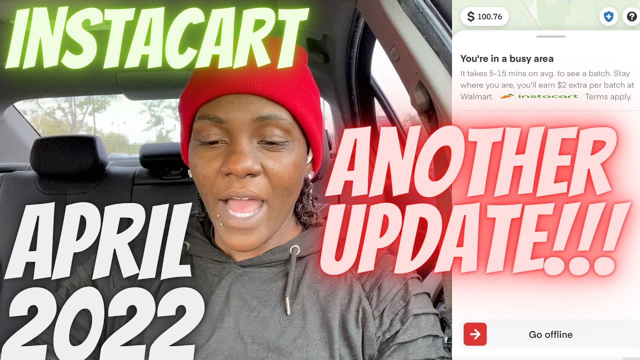 Instacart New Update Added Wait Times And Promos!!! Apr 21 Vlog