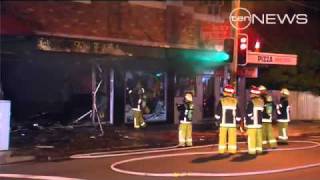 Tattoo Parlor Firebombed