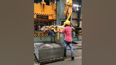 Press Components Loading and Unloading Manipulator, 100 Kg Capacity
