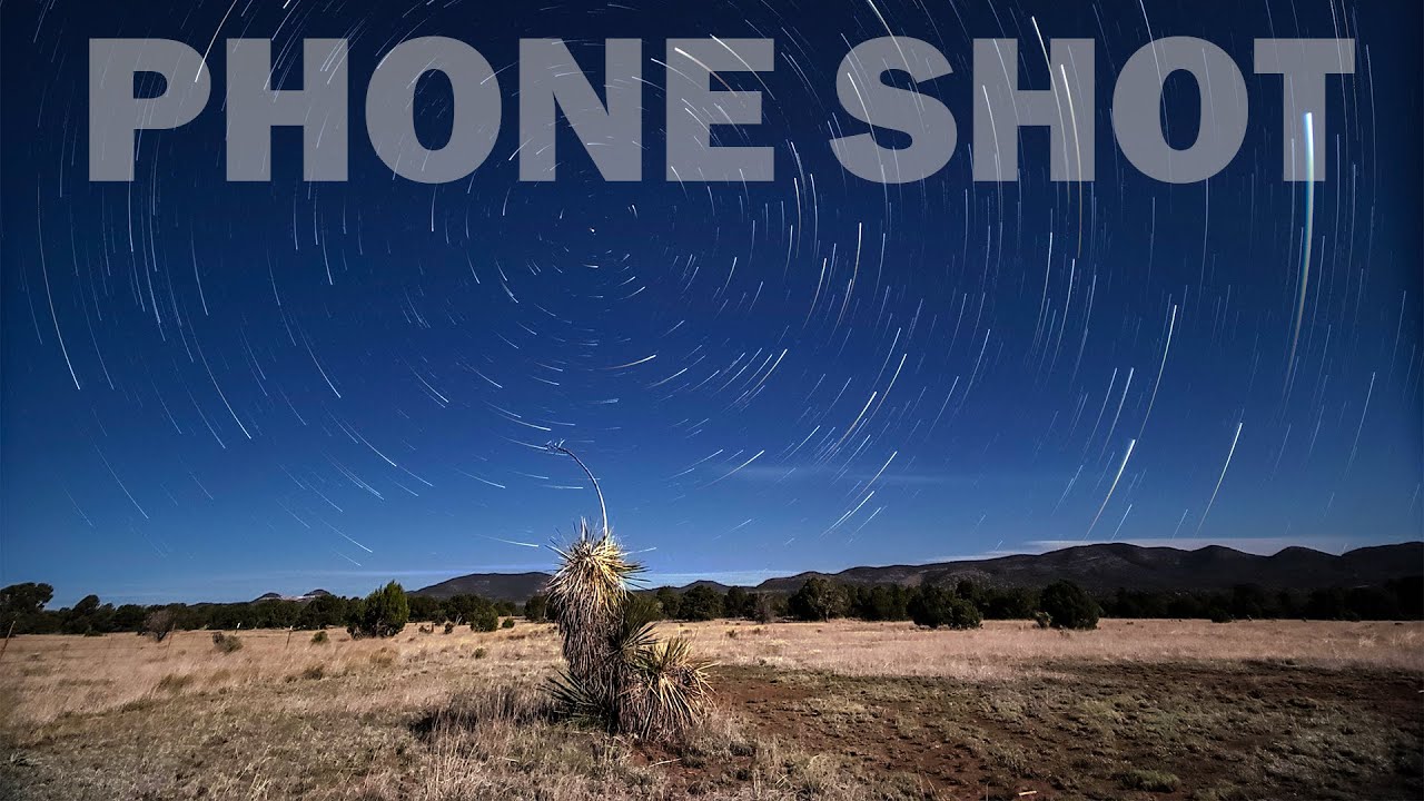 How To MAKE A STAR TRAILS IMAGE With A PHONE From Start To Finish (Samsung Galaxy S20 Ultra)