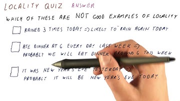 Locality Quiz Solution - Georgia Tech - HPCA: Part 3