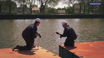 INCRADIFLOAT modular pontoons