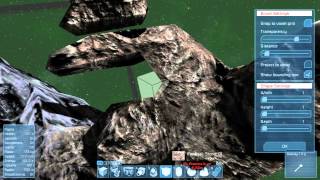 Space Engineers update 1.067 sensor weapons and asteroid editing
