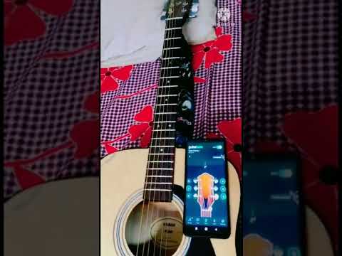 how to tune guitar with app|guitar tuning|guitar chords|yamaha 280 guitar sound #youtubeshorts