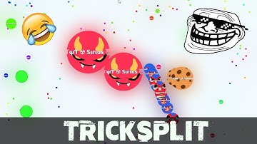 Agar.io | TRICKSPLIT MONTAGE (Compilation) | Tigar