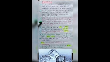 What is Freezing? #shorts #chemistry #science @vaibhavi2602