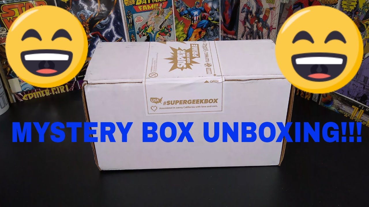SUPER GEEK BOX UNBOXING!!!