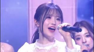 fromis_9 hayoung live whistle notes ! 🏆🍀 DM 2nd win encore (Show Champion 220126)