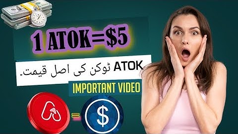Atok Coin Airdrop | Earn Up to $500 for Free | New Crypto Airdrop 2025 #AtokCoin #DigitalKamai