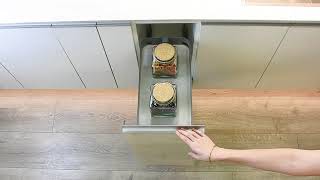 046197 - 004M Columna Extraible 300Mm Orionconcrete Grey Sige Slide