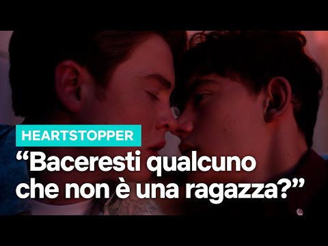 Il primo bacio di Charlie e Nick in HEARTSTOPPER | Netflix Italia