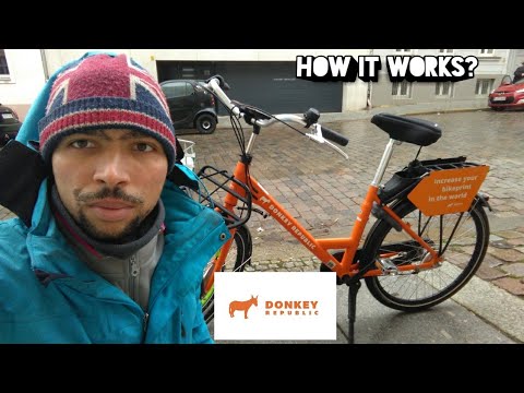 How to rent a Donkey Republik bike in Berlin!