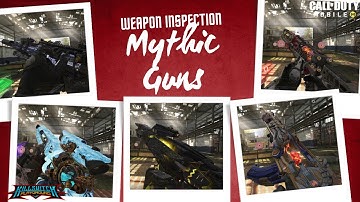 Call Of Duty Mobile - Mythic Weapon Inspection: M13, Holger, Peacekeeper, AS VAL, & Rytec