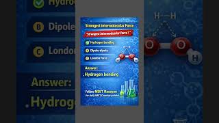 Intermolecular Force #tricks  #neet2026 #strategy  #inorganicchemistry #education #chemistry #shorts