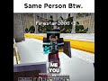 Same Person Btw. #unstableuniverse #minecraft #minecraftsurvivalseriesepisode1