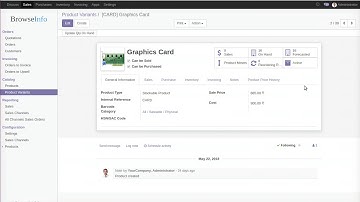 How to Generate Cost Price History of Product based Purchase Orders? Odoo Apps Features #odoo