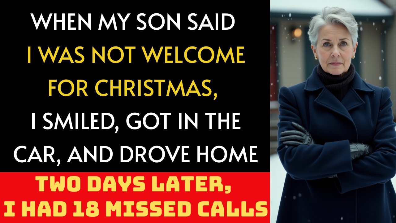 My Son Said He Wasn't Expecting Me for Christmas, So I Canceled the Mortgage Payment...