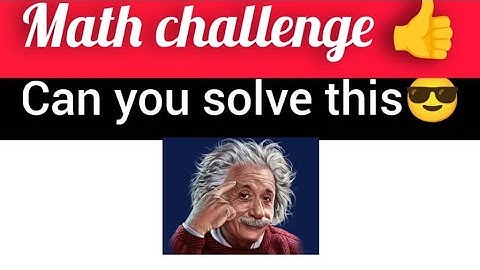 ‎✨ Mathematics Puzzle Challenges! 🧠🔥‎Can you solve this puzzle that 90% 🚫 of people fail? 🤔💭