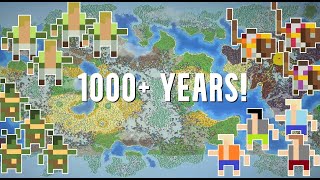 A HUGE Fantasy World Wages War For 1000 Years!  WorldBox