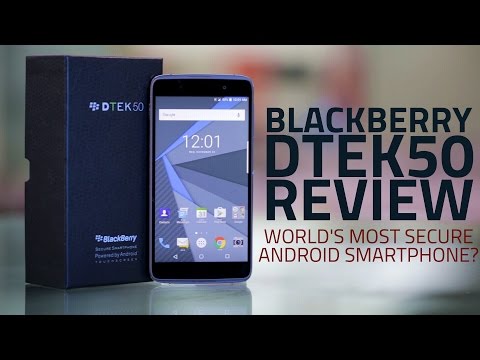 BlackBerry DTEK50 Review | World's Most Secure Android Smartphone?