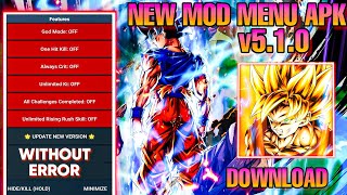 Dragon Ball Legends Mod Menu V5.1.0 / Without Error Mod Menu / dragon ball legends hack