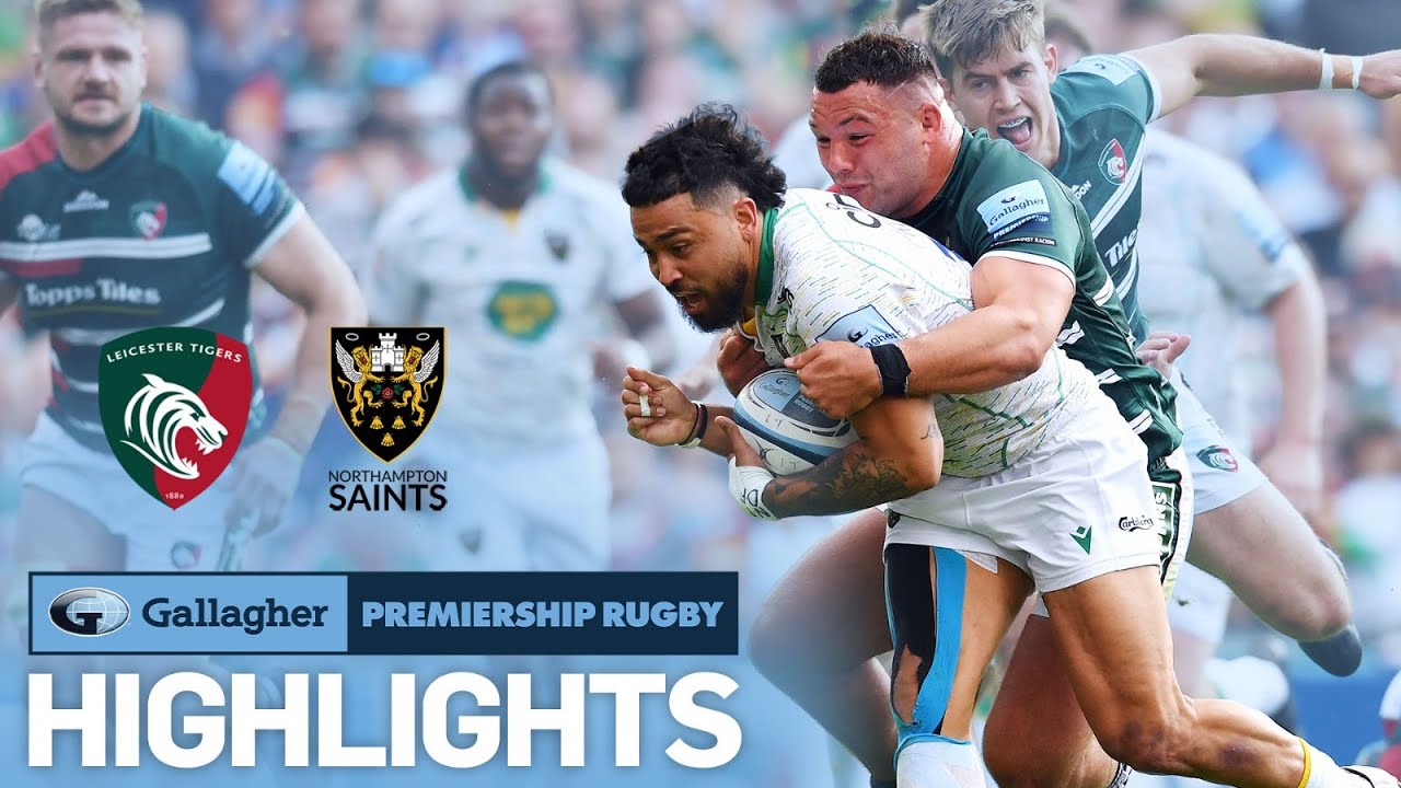 Leicester v Northampton - HIGHLIGHTS Thriller in the East Midlands! Gallagher Premiership 21/22