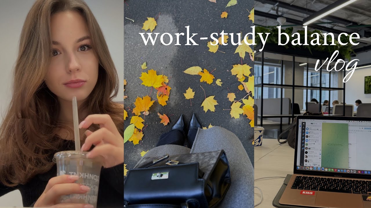 vlog: понедельник студентки ВШЭ, которая работает | work-study balance