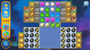 Fishdom - New Event level 2 of 5 Gameplay (iOS Android)