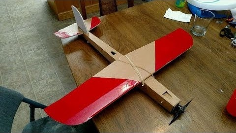 JH Speed Deamon Foamboard Pylon Racer, Build Pt.2