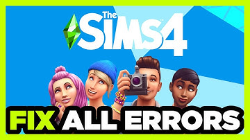 FIX Sims 4 Crashing, Not Launching, Freezing, Stuck, Black Screen & Errors