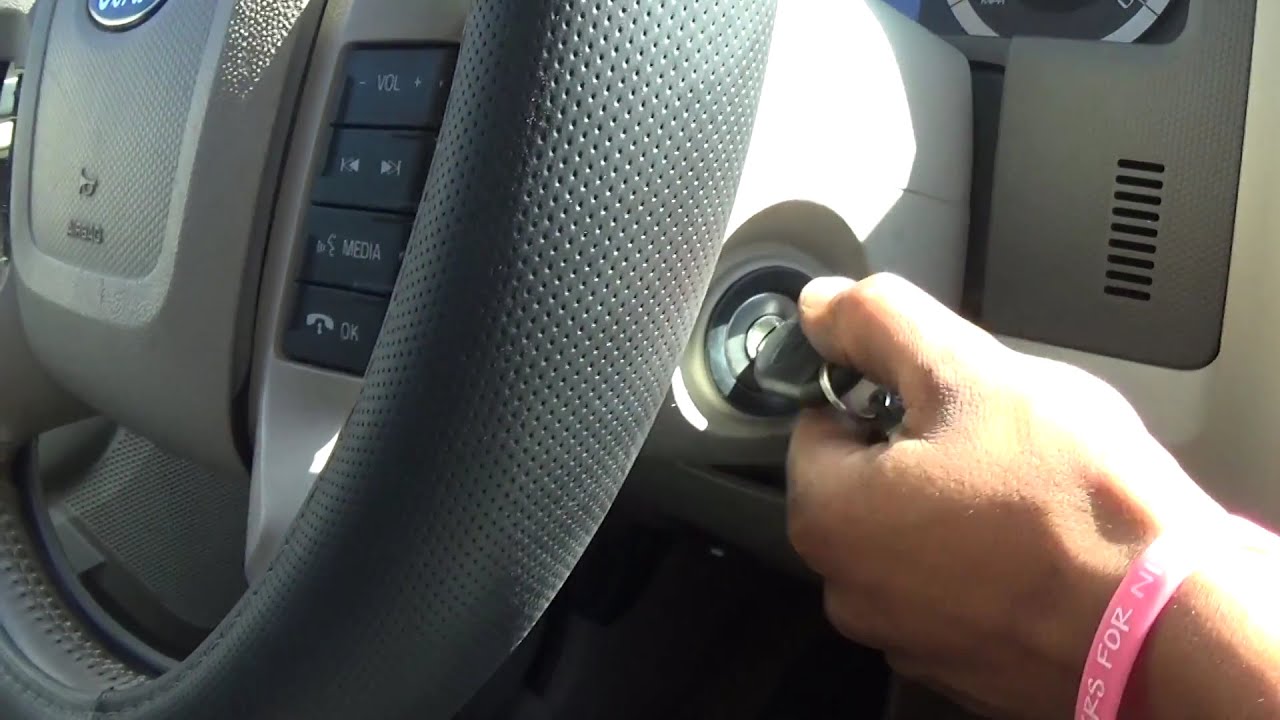 2008 Ford Escape: Key Ignition Problems - YouTube