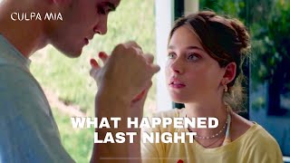 What happened last night | Culpa Mia | My Fault | English subtitles | Nick & Noah screenshot 5