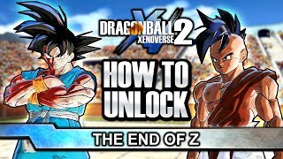 How To Unlock End Of Z Story Mode Dragon Ball Xenoverse 2 Dlc Pack 10 End Of Z Uub & Goku Costumes