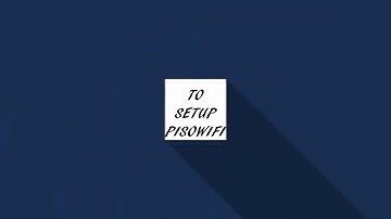 How to setup pisowifi with tplink Opi Version